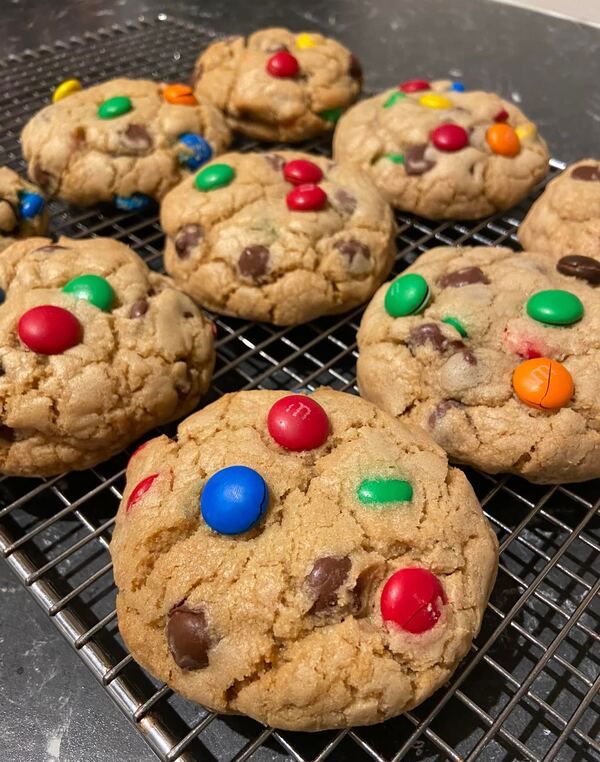 Choc Chip and M&M Cookies - What's Cooking Ella