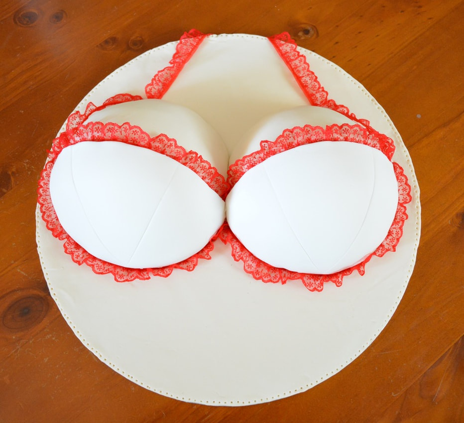 Boob Cake for my friend! Any clever comments for this? 😂 : r/Baking